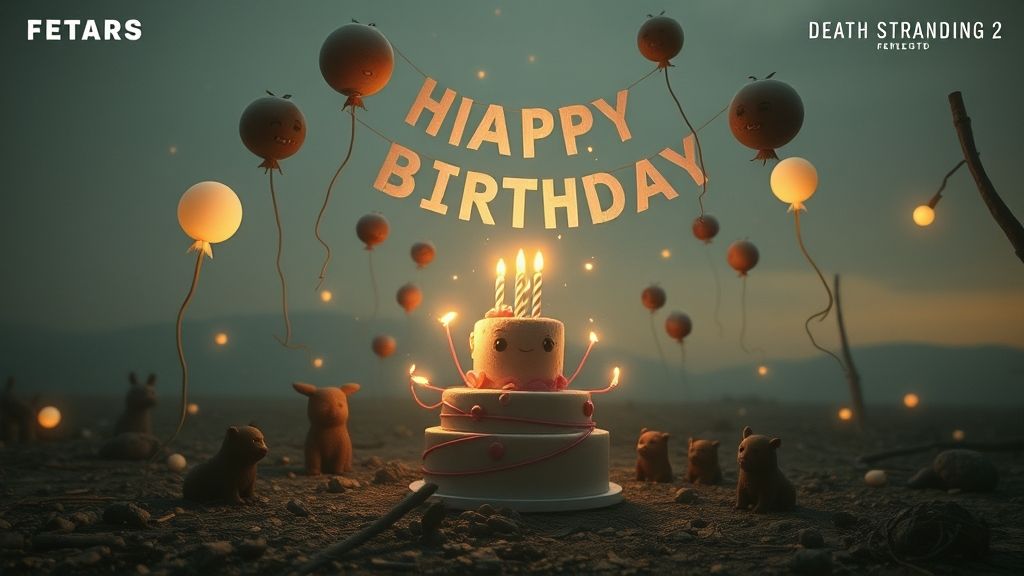 《死亡搁浅2：海滩》生日彩蛋：当游戏记住你的生日时