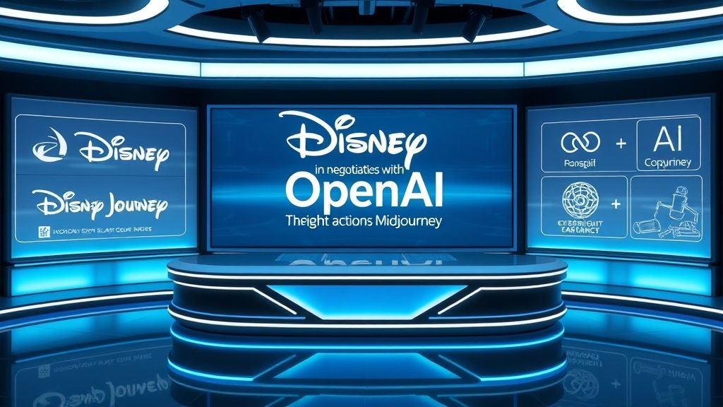 迪士尼双线作战：左手诉讼Midjourney 右手密谈OpenAI