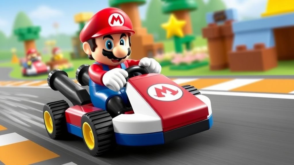 乐高马里奥赛车典藏套装7月登陆沃尔玛