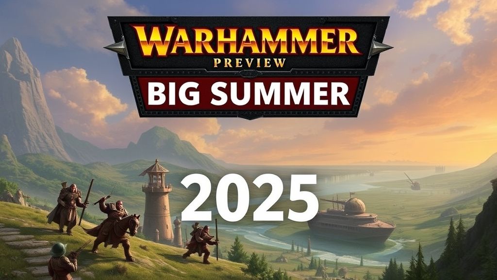 战锤2025夏季发布会全览：40K新作突袭、星际战士2意外亮相