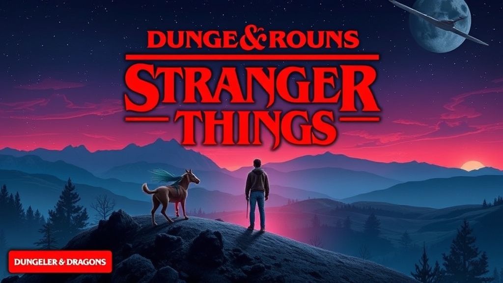 《怪奇物语》×D&D联动桌游《地狱火俱乐部》10月7日发售