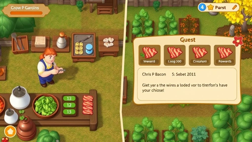 《花园物语》烹饪大赛：馋嘴小猪的美食奇遇