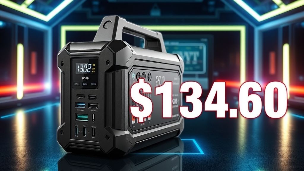 Allpowers R600便携电源限时特惠 299Wh仅需134.6美元